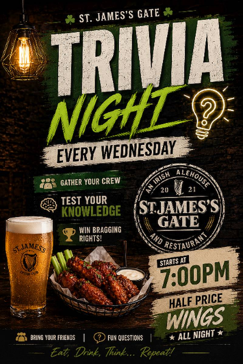 TRIVIA WEDNESDAY