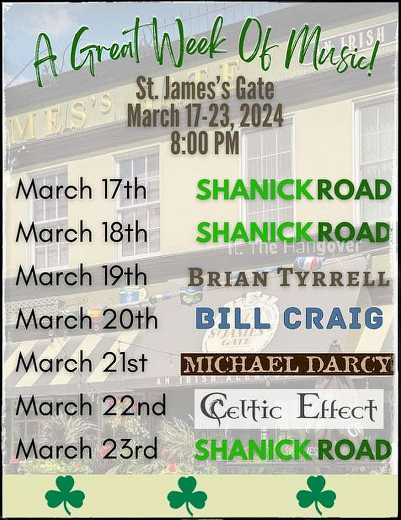 St.James's Gate, Etobicoke Indoor & Patio Dining & Takeout